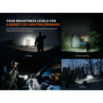 Fenix PD32R wiederaufladbare Taschenlampe